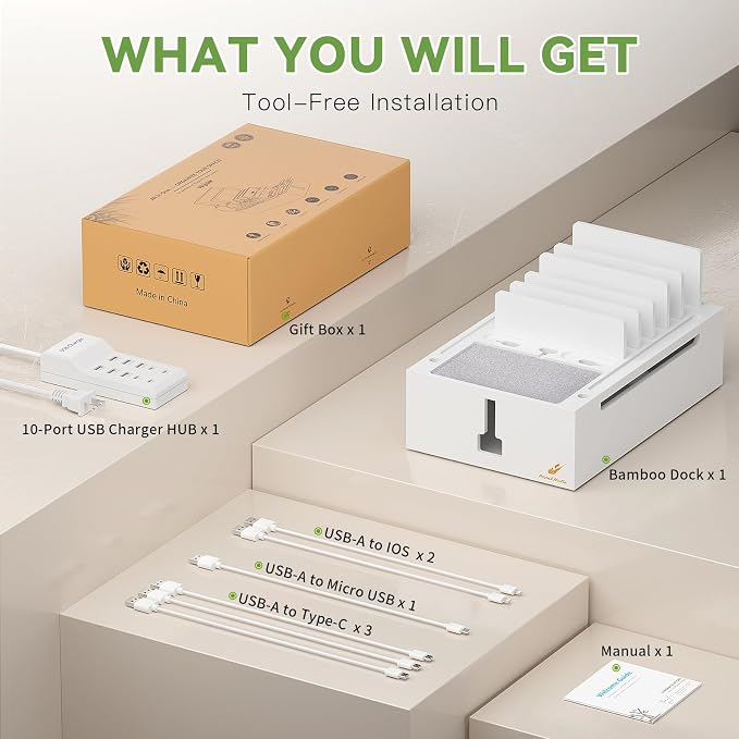 Pezin & Hulin Bamboo Charging Station - Image 5