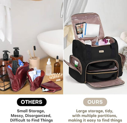 Large Makeup Travel Cosmetic Bag - Image 5