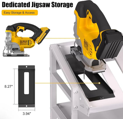 Heavy Duty Metal Circular Saw Holder Wall Mount - Image 6