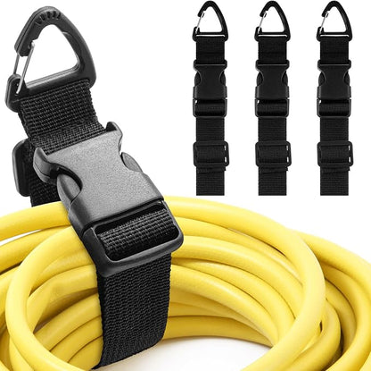 3 Pack 17 Inch Adjustable Extension Cord Holder Organizer by Wowangce