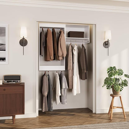 ROOMTEC Modular Closet System, Wooden Tower - Image 7