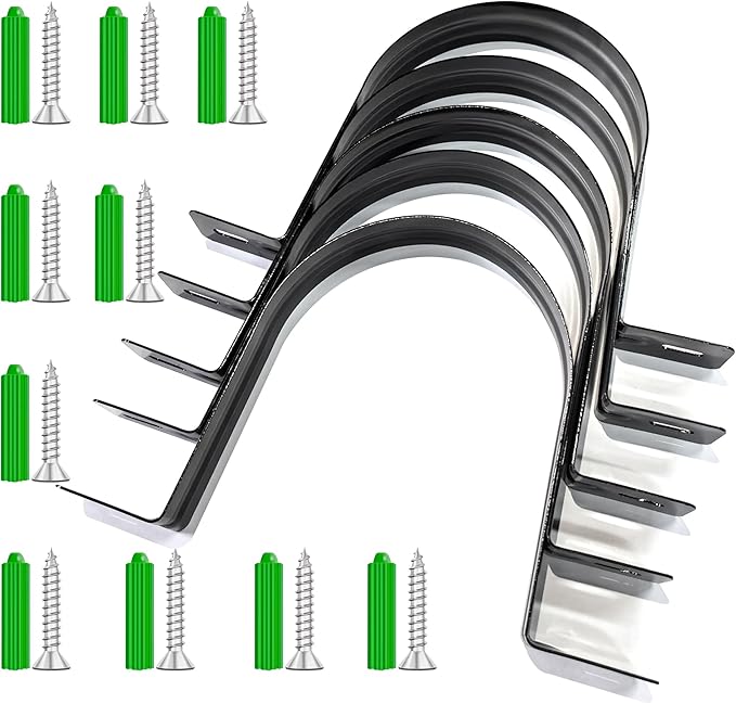 Dust Collection Hose and Pipe Holder Adjustable Hangers Bracket, Don’t Broken by Pertresion