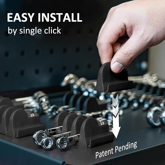 80 pcs Modular Wrench Organizers - Image 3