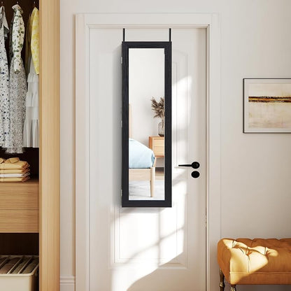 Giantex Wall or Door Mounted Jewelry Cabinet - Image 9