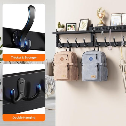 Evermagin 35" Coat Rack Wall Mount - Image 6