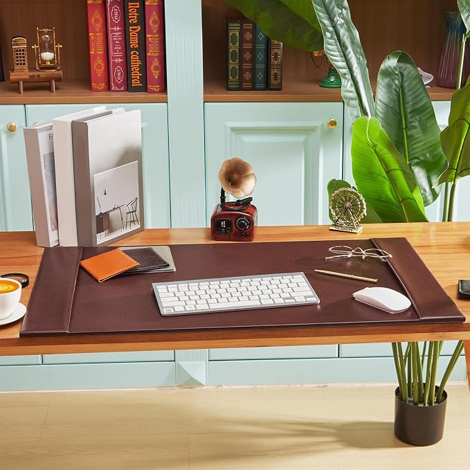 30 x 18 Inch Leather Desk Pad Protector - Image 5