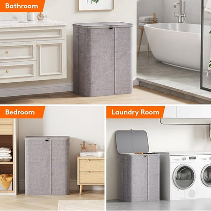 Lifewit 185L 3 Section Laundry Hamper - Image 9