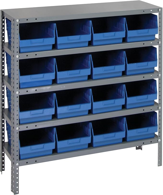 Quantum Storage Systems 1239-207BL Store More Steel Shelving Unit by QuantumStorageSystems