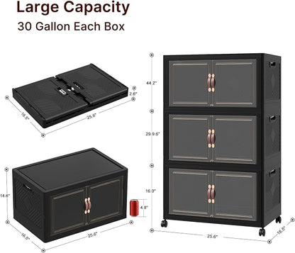 UAMFURI Stackable Storage Bins - Image 2