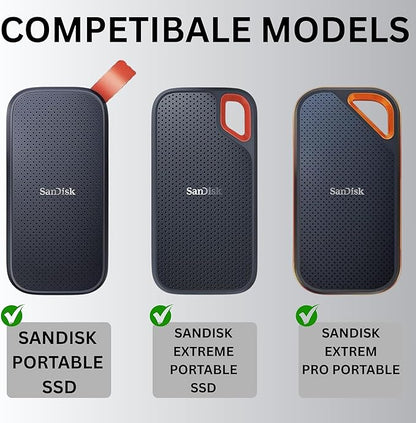 Hard Case Compatible with SanDisk Extreme Pro/SanDisk Extreme Portable External - Image 3