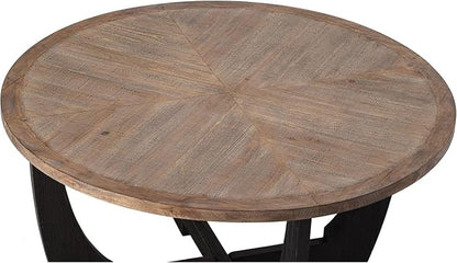 COZAYH Rustic Farmhouse Coffee Table - Image 8