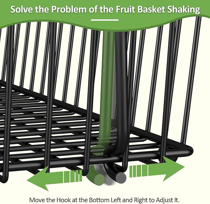 3 Tier Fruit Basket for Kitchen Counter - Image 9