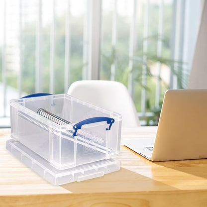 Really Useful Box Stackable 9 Liter Plastic Storage Container Bin - Image 5