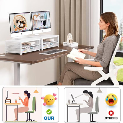 OPNICE Computer Monitor Stand Riser, Desk Organizers and Accessories - Image 6