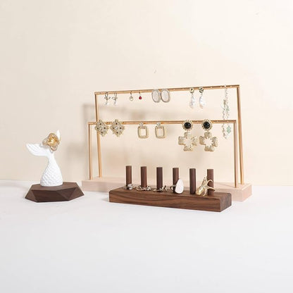 GemeShou wooden earring holder organizer - Image 3