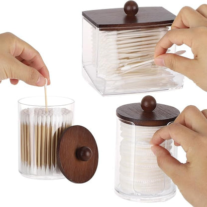 Tbestmax Bathroom Organizer Accessories Set-10 oz, 7 oz Qtips Holder Storage - Image 3