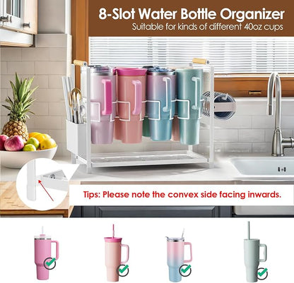 Housolution Water Bottle Organizer Drying Rack - Image 2
