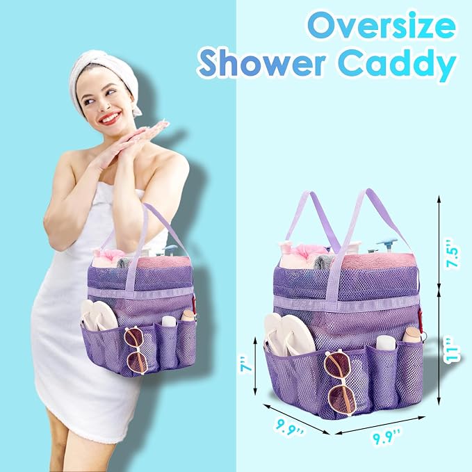 Fammart Mesh Shower Caddy Portable - Image 2