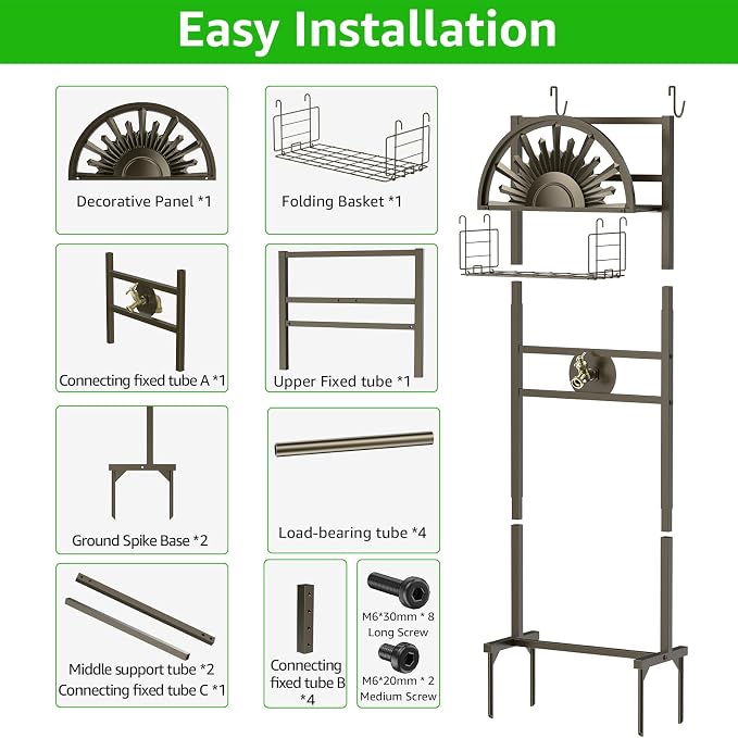 GOFORWILD Garden Hose Holder - Image 6