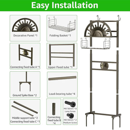 GOFORWILD Garden Hose Holder - Image 6