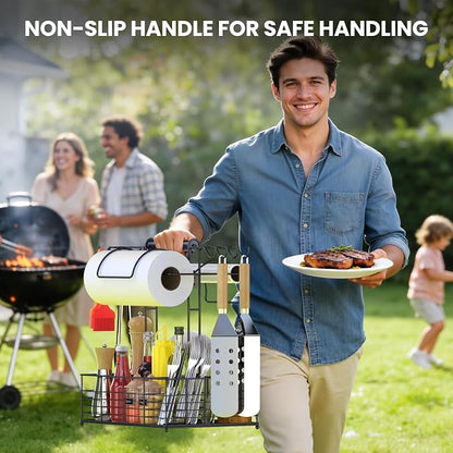 Grill Caddy for Outdoor Grill - Image 2