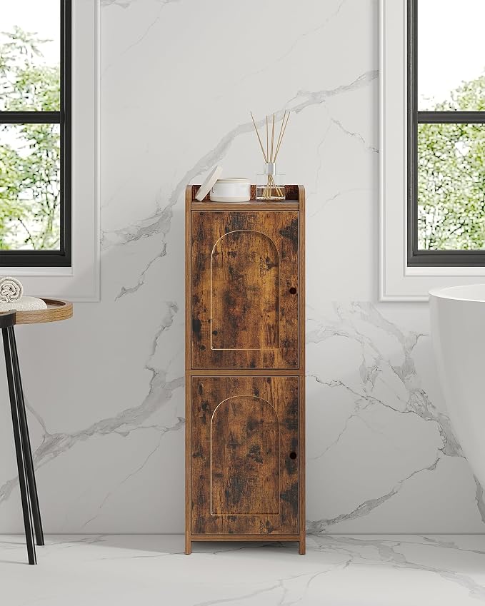Hzuaneri Bathroom Storage Cabinet, Small Corner Floor Cabinet by Hzuaneri