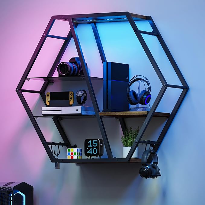 MAHANCRIS Gaming Floating Shelf by MAHANCRIS