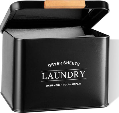 Dryer Sheet Holder with Hinged Lid by CANDCO