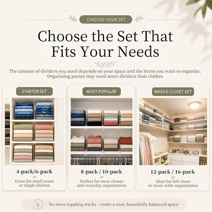 SortNStore Shelf Dividers Purse Organizer - Image 5
