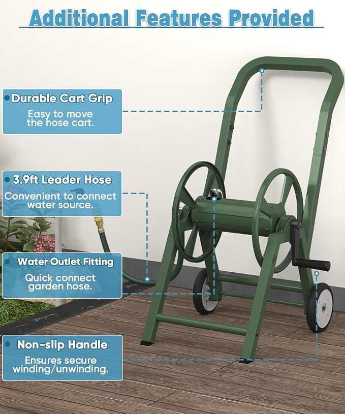 Artigarden Garden Hose Reel Cart - Image 6