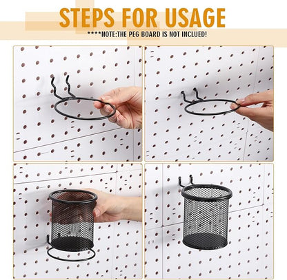 Spakon 6 Sets Pegboard Cups - Image 4