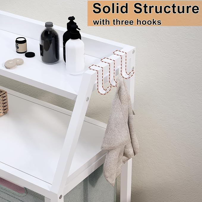 Laundry Hamper, Laundry Sorter, Rolling Laundry Basket - Image 6