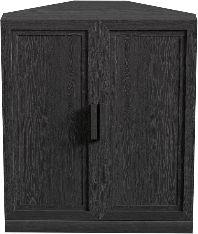 Casaphoria Farmhouse Corner Cabinet, Wooden Corner Storage Cabinet - Image 7