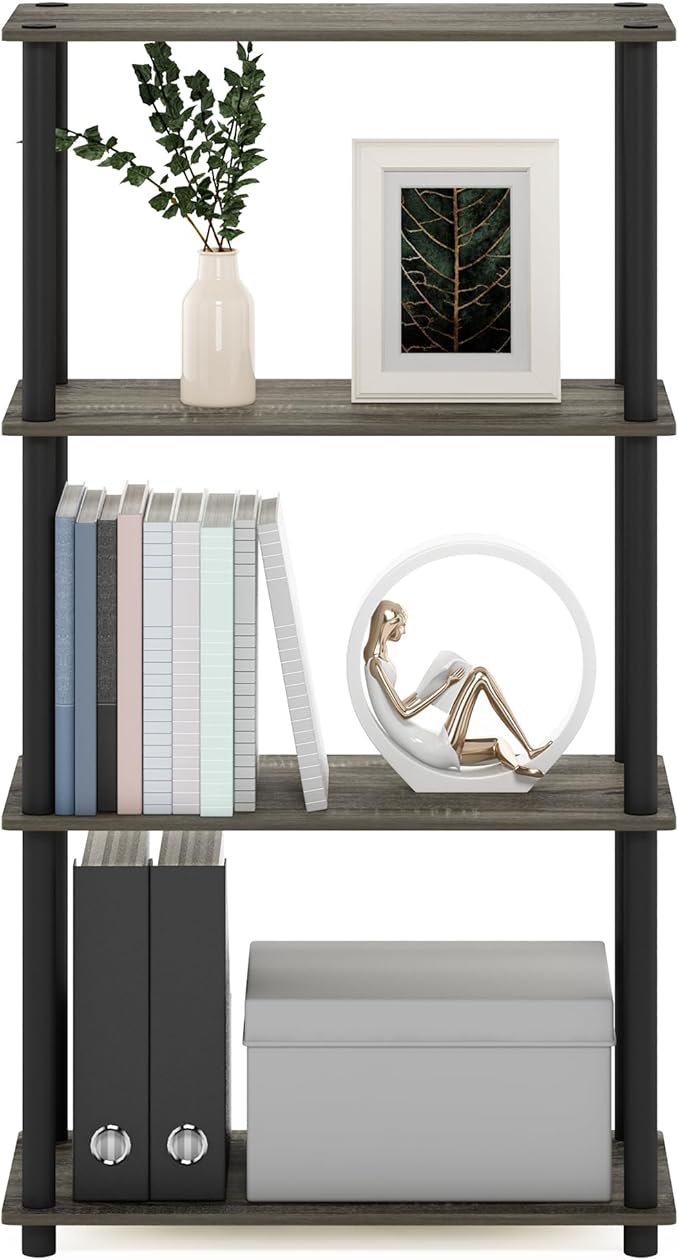 Furinno Turn-N-Tube 4-Tier Multipurpose Shelf Display Rack - Image 6