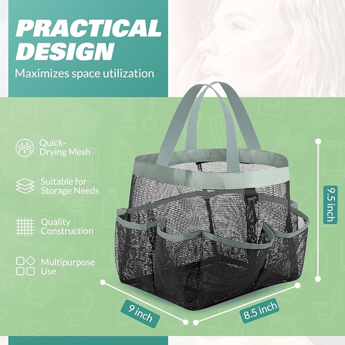 LOYEE Mesh Shower Caddy Portable - Image 2