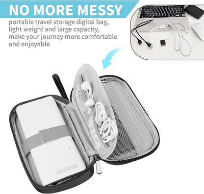 Lcsmaokin Electronics Travel Organizer, Portable Waterproof Electronic Travel - Image 2
