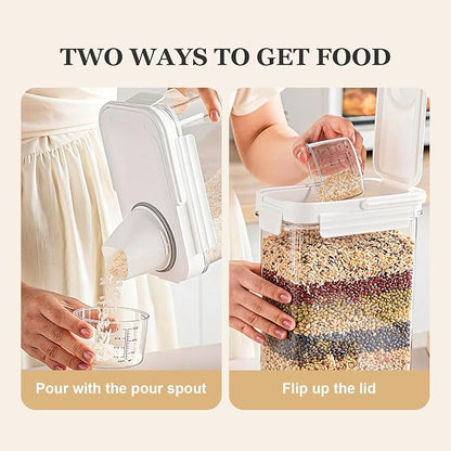 Hongya Rice Container, Airtight Rice Storage Container, Portable Pet Food - Image 3