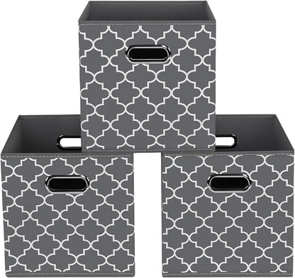 Fabric storage bins Cubes, Fabric Cube Organizer by Yunkeeper