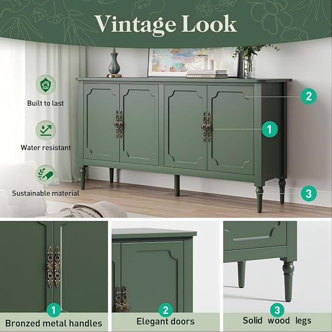 RoyalCraft Sideboard Buffet Cabinet - Image 4
