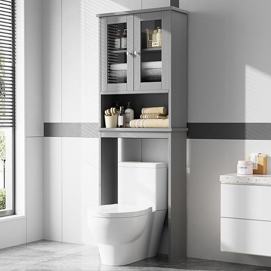 Over the Toilet Storage Cabinet, Bathroom Storage Cabinet Over Toilet, Space by Meilocar