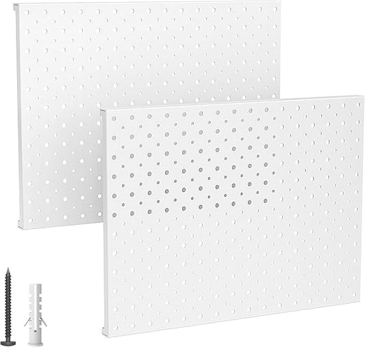 EVERHANGER Metal Pegboard Panels, Heavy Duty Pegboard Wall Organizer, Garage by EVERHANGER