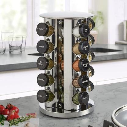 Kamenstein 20 Jar Revolving Countertop Spice Rack - Image 6