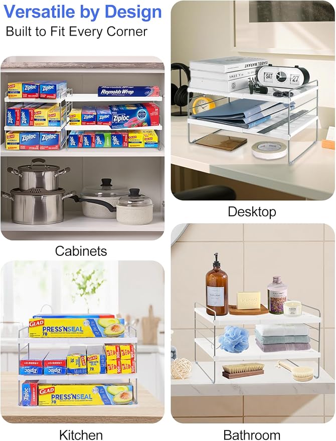 Cirhy Kitchen Wrap Organizer, Expandable Pantry Organizers and Storage - Image 6