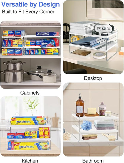 Cirhy Kitchen Wrap Organizer, Expandable Pantry Organizers and Storage - Image 6