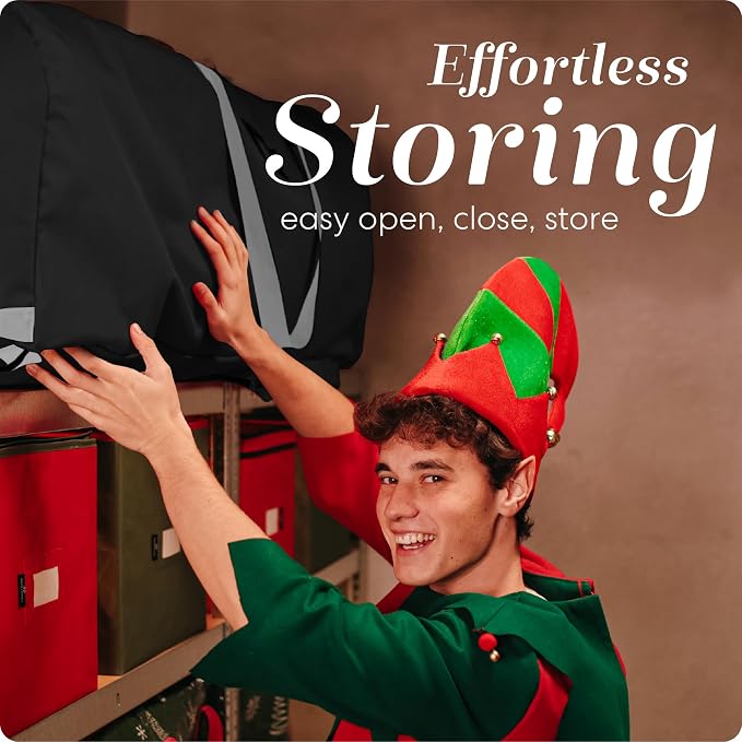 Handy Laundry Rolling Tree Storage Bag - Image 7