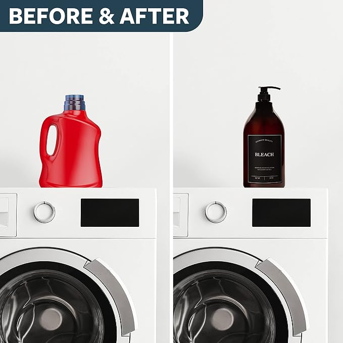Calindiana Modern Farmhouse Bleach Liquid Laundry Detergent Dispenser - Image 5