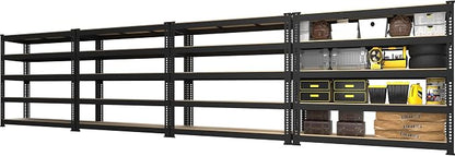 PrimeZone 48" W x 18" D x 72" H Garage Shelving Heavy Duty by PrimeZone
