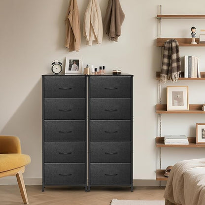 5 Fabric Drawer Dresser for Bedroom, Chest of Drawers - Image 6