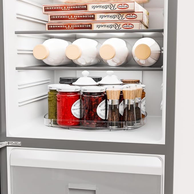 Yieach 2 Pack Rectangle Lazy Susan - Image 5
