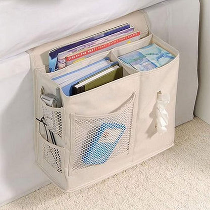 Dependable Industries inc. Essentials 7-Pocket Bedside Caddy Organizer – by DependableIndustries